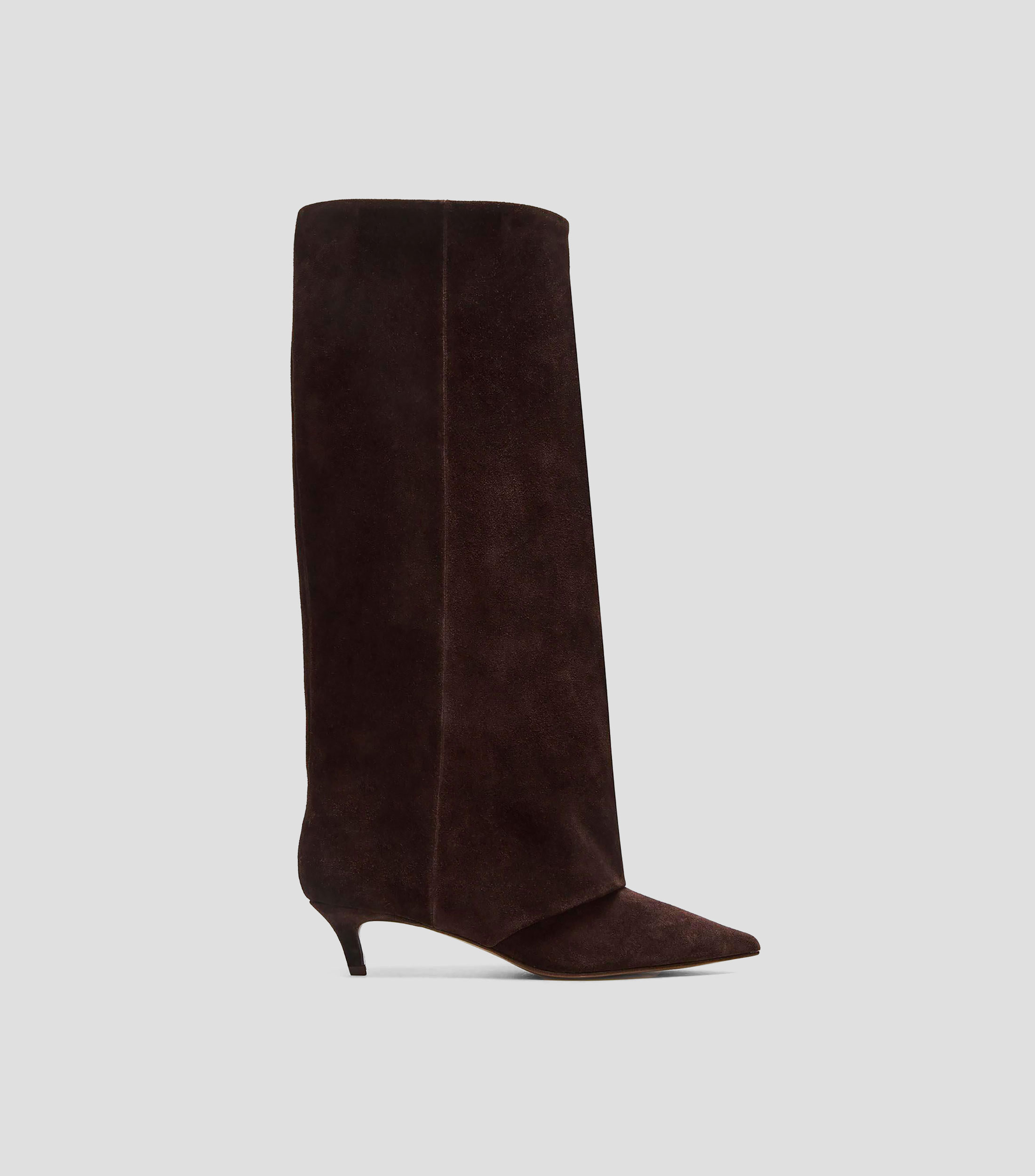 Botas casuales largas Luca con tacón medio y delgado Mujer